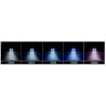 Kit Phare Xenon 55w Ampoule H9, - 12000k / Violet BF- HID H9 55w