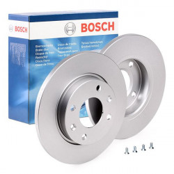 Jeu de 2 disques de frein avant Mercedes Vito 0986479D57 Bosch VH