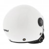 Casque Jet MPH One Lite Simple Ecran Uni Blanc Brillant - M