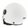 Casque Jet MPH One Lite Simple Ecran Uni Blanc Brillant - M